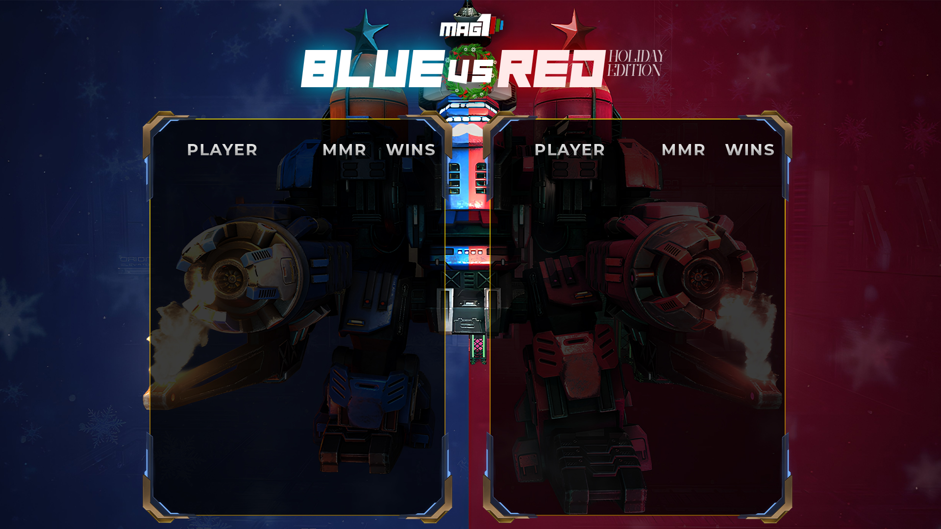 Blue vs Red Dashboard